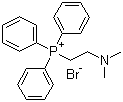 (2-二甲基氨基乙基)三苯基溴化膦分子结构 (CAS 21331-80-6)