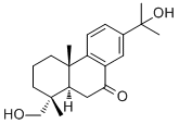 15,18-Dihydroxyabieta-8,11,13-trien-7-one molecular structure (CAS 213329-45-4)