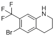 6-溴-7-(三氟甲基)-1,2,3,4-四氢喹啉分子结构 (CAS 2137894-01-8)