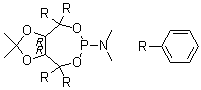 structure of CAS# 213843-90-4, (3aR,8aR)-Tetrahydro-N,N,2,2-tetramethyl-4,4,8,8-tetraphenyl-1,3-dioxolo[4,5-e][1,3,2]dioxaphosphepin-6-amine
