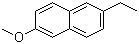2-乙基-6-甲氧基萘分子结构 (CAS 21388-17-0)