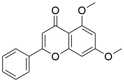 5,7-Dimethoxyflavone molecular structure (CAS 21392-57-4)