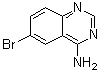 6-溴-4-喹唑啉胺分子结构 (CAS 21419-48-7)