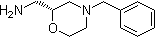 结构式 CAS# 214273-17-3, (2R)-4-(苯基甲基)-2-吗啉甲胺