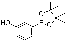 3-Hydroxyphenylboronic acid pinacol ester molecular structure (CAS 214360-76-6)