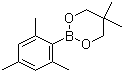 2,4,6-三甲基苯硼酸新戊二醇酯分子结构 (CAS 214360-78-8)
