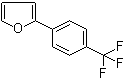 2-(4-三氟甲基苯基)呋喃分子结构 (CAS 214463-10-2)