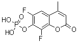 6,8-二氟-4-甲基伞形酮磷酸酯分子结构 (CAS 214491-43-7)