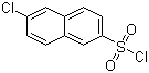 6-氯-2-萘磺酰氯分子结构 (CAS 214746-56-2)