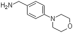4-Morpholinobenzylamine molecular structure (CAS 214759-74-7)