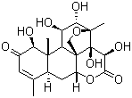 鸦胆子素 D分子结构 (CAS 21499-66-1)