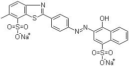 噻嗪红分子结构 (CAS 2150-33-6)