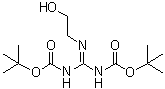 1,3-Di-boc-2-(2-hydroxyethyl)guanidine molecular structure (CAS 215050-11-6)