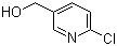 2-氯-5-羟甲基吡啶分子结构 (CAS 21543-49-7)