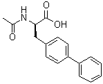 (alphaR)-alpha-(乙酰氨基)[1,1'-联苯]-4-丙酸分子结构 (CAS 215454-53-8)