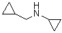 结构式 CAS# 215522-80-8, N-环丙基环丙烷甲胺