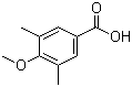 3,5-二甲基-4-甲氧基苯甲酸分子结构 (CAS 21553-46-8)