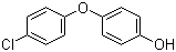 4-(4-氯苯氧基)苯酚分子结构 (CAS 21567-18-0)