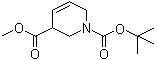 3,6-二氢-1,3(2H)-吡啶二甲酸 1-叔丁酯 3-甲酯分子结构 (CAS 215725-59-0)