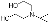 结构式 CAS# 2160-93-2, N-叔丁基二乙醇胺