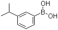 3-异丙基苯硼酸分子结构 (CAS 216019-28-2)