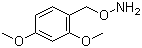 O-(2,4-二甲氧基苄基)羟胺分子结构 (CAS 216067-66-2)