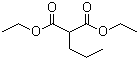 丙基丙二酸二乙酯分子结构 (CAS 2163-48-6)
