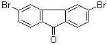 3,6-Dibromo-9-fluorenone molecular structure (CAS 216312-73-1)