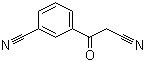 3-氰基苯甲酰基乙腈分子结构 (CAS 21667-63-0)