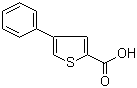 4-苯基噻吩-2-甲酸分子结构 (CAS 21676-88-0)