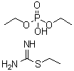 硫代氨基亚胺酸乙酯单(磷酸二乙酯)盐分子结构 (CAS 21704-46-1)