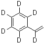 structure of CAS# 217501-55-8, Styrene-alpha,2,3,4,5,6-d<sub>6</sub>