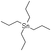 四丙基锡分子结构 (CAS 2176-98-9)