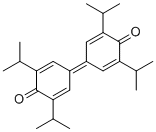 3,3',5,5'-四异丙基联苯醌分子结构 (CAS 2178-51-0)