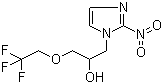 2-硝基-alpha-[(2,2,2-三氟乙氧基)甲基]-1H-咪唑-1-乙醇分子结构 (CAS 21787-91-7)