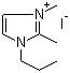 1,2-二甲基-3-丙基咪唑鎓碘化物分子结构 (CAS 218151-78-1)