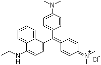 碱性蓝 11分子结构 (CAS 2185-86-6)