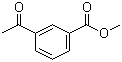 3-乙酰基苯甲酸甲酯分子结构 (CAS 21860-07-1)