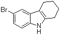 6-溴-2,3,4,9-四氢-1H-咔唑分子结构 (CAS 21865-50-9)