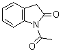 1-乙酰基-2-吲哚啉酮分子结构 (CAS 21905-78-2)