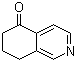 7,8-二氢-6H-异喹啉-5-酮分子结构 (CAS 21917-86-2)