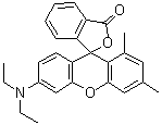6'-(二乙基氨基)-1',3'-二甲基荧烷分子结构 (CAS 21934-68-9)