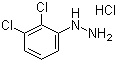 2,3-二氯苯肼盐酸盐分子结构 (CAS 21938-47-6)