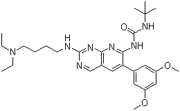 PD 173074分子结构 (CAS 219580-11-7)