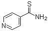 硫代异烟酰胺分子结构 (CAS 2196-13-6)