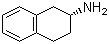 (R)-1,2,3,4-四氢-2-萘胺分子结构 (CAS 21966-60-9)