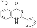 5-甲氧基-2-(2-噻吩基)-4(1H)-喹唑啉酮分子结构 (CAS 219773-53-2)