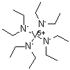 (T-4)-四(N-乙基乙胺)钒(1+)分子结构 (CAS 219852-96-7)