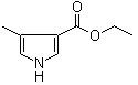 4-Methyl-3-pyrrolecarboxylic acid ethyl ester molecular structure (CAS 2199-49-7)