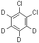 邻二氯苯-d<sub>4</sub>分子结构 (CAS 2199-69-1)